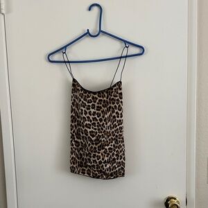 Leopard Print Cami Top